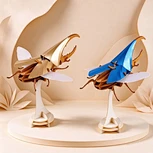 CUPUZ 3D Paper Puzzle Hercules Beetle – DIY Insect Model, Educational Toy & Creative Gift